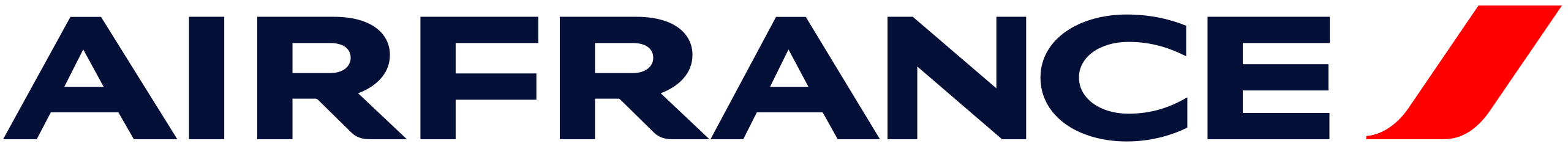 logo d'air france en lettres bleues fopncées sur front transparent