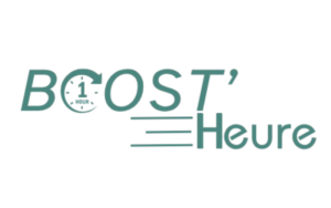 Logo Boost'heure vert foncé